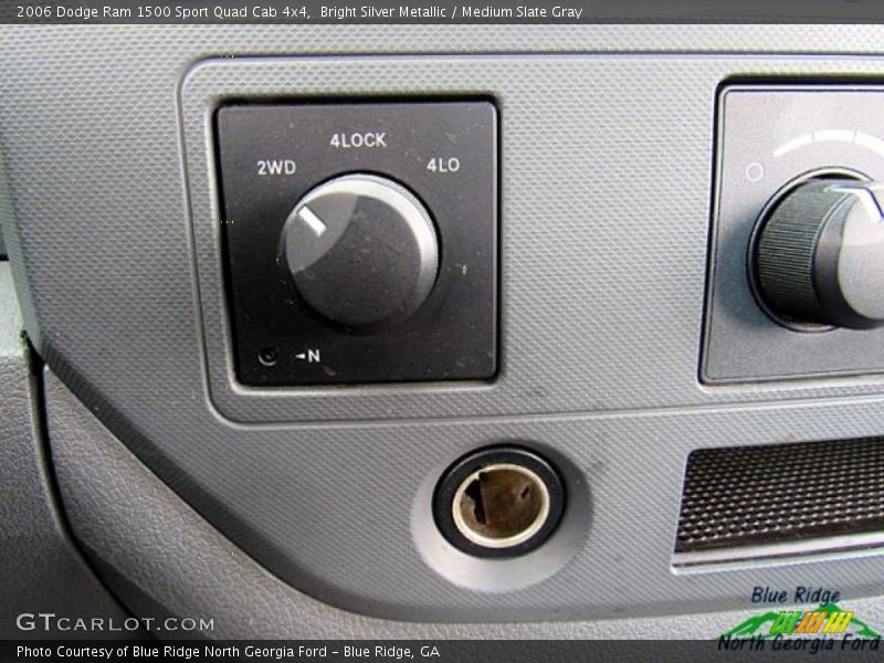 Bright Silver Metallic / Medium Slate Gray 2006 Dodge Ram 1500 Sport Quad Cab 4x4