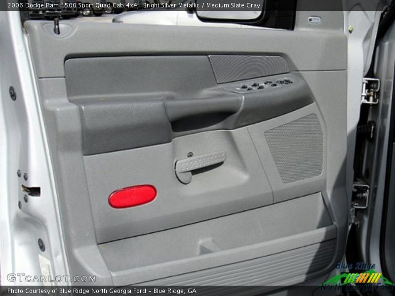 Bright Silver Metallic / Medium Slate Gray 2006 Dodge Ram 1500 Sport Quad Cab 4x4