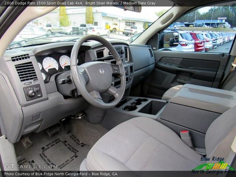 Bright Silver Metallic / Medium Slate Gray 2006 Dodge Ram 1500 Sport Quad Cab 4x4
