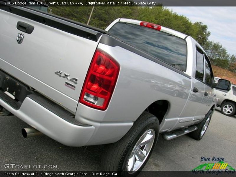 Bright Silver Metallic / Medium Slate Gray 2006 Dodge Ram 1500 Sport Quad Cab 4x4