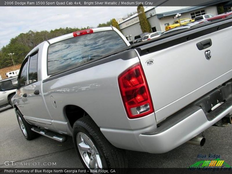Bright Silver Metallic / Medium Slate Gray 2006 Dodge Ram 1500 Sport Quad Cab 4x4