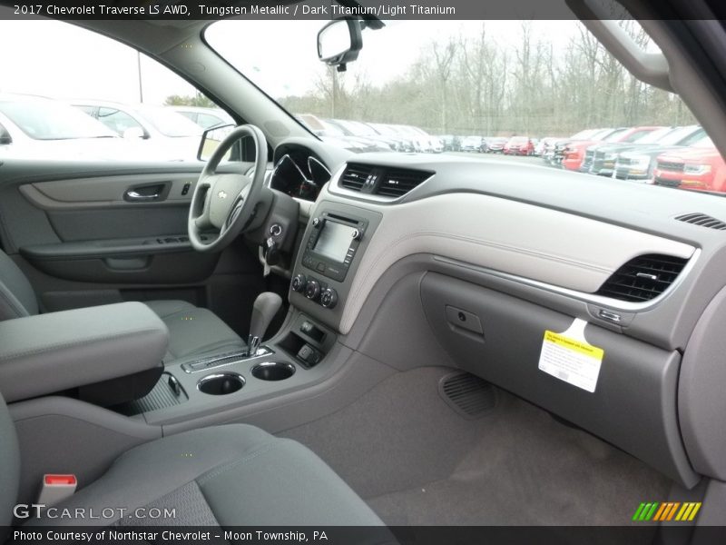Tungsten Metallic / Dark Titanium/Light Titanium 2017 Chevrolet Traverse LS AWD