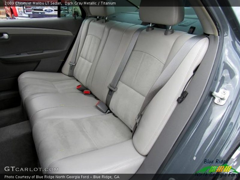 Dark Gray Metallic / Titanium 2009 Chevrolet Malibu LT Sedan
