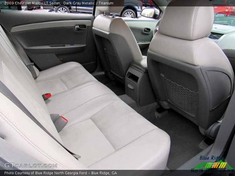 Dark Gray Metallic / Titanium 2009 Chevrolet Malibu LT Sedan
