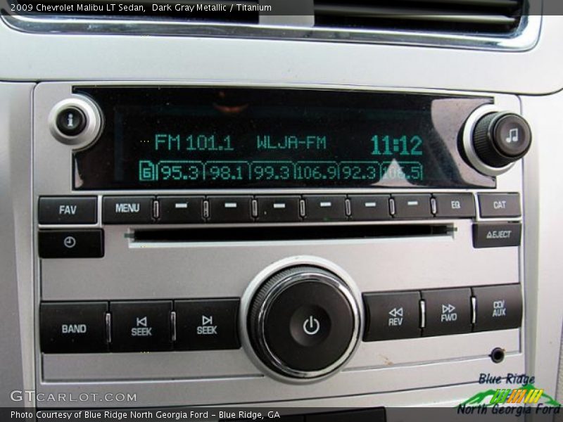 Dark Gray Metallic / Titanium 2009 Chevrolet Malibu LT Sedan