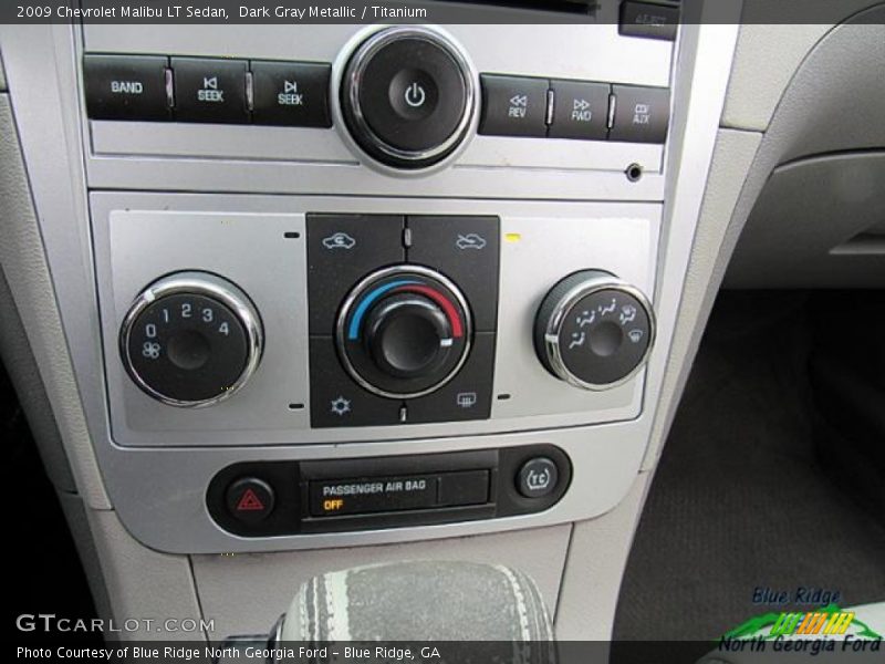 Dark Gray Metallic / Titanium 2009 Chevrolet Malibu LT Sedan