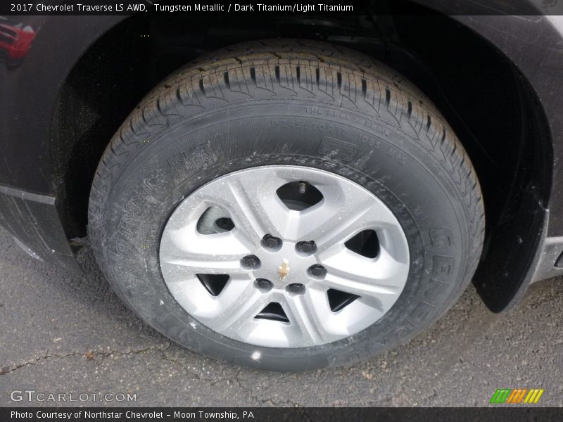 Tungsten Metallic / Dark Titanium/Light Titanium 2017 Chevrolet Traverse LS AWD