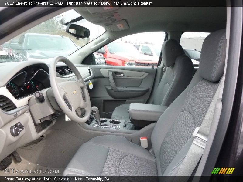 Tungsten Metallic / Dark Titanium/Light Titanium 2017 Chevrolet Traverse LS AWD