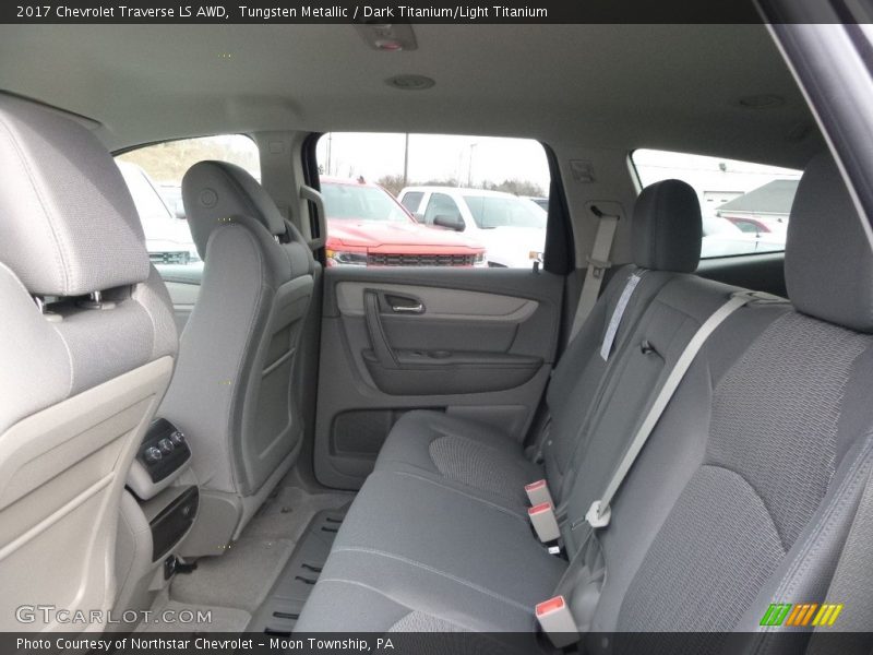 Tungsten Metallic / Dark Titanium/Light Titanium 2017 Chevrolet Traverse LS AWD
