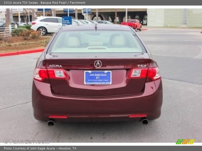 Basque Red Pearl / Parchment 2010 Acura TSX Sedan