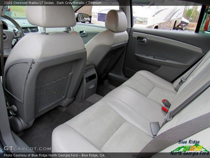 Dark Gray Metallic / Titanium 2009 Chevrolet Malibu LT Sedan