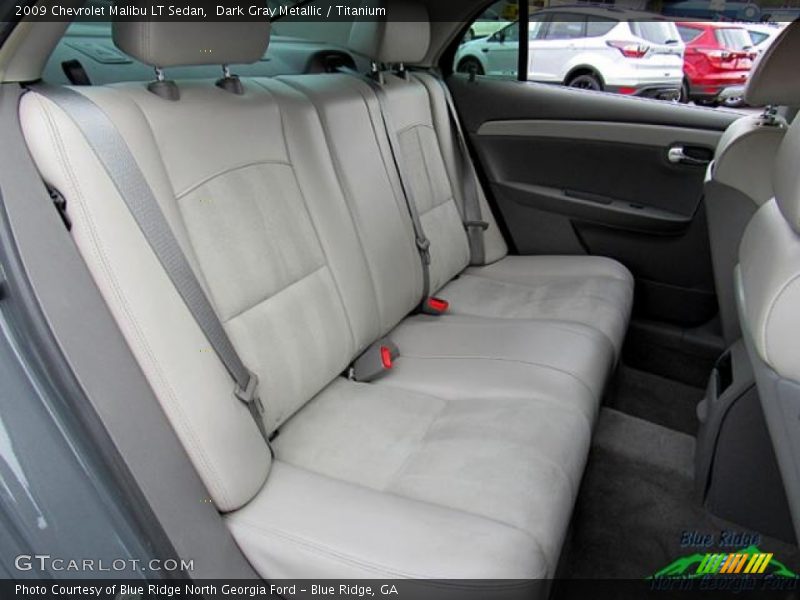 Dark Gray Metallic / Titanium 2009 Chevrolet Malibu LT Sedan
