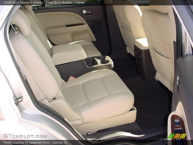 Silver Birch Metallic / Camel 2008 Ford Taurus X Limited