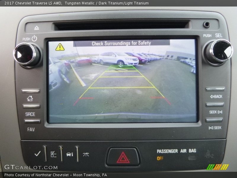 Tungsten Metallic / Dark Titanium/Light Titanium 2017 Chevrolet Traverse LS AWD