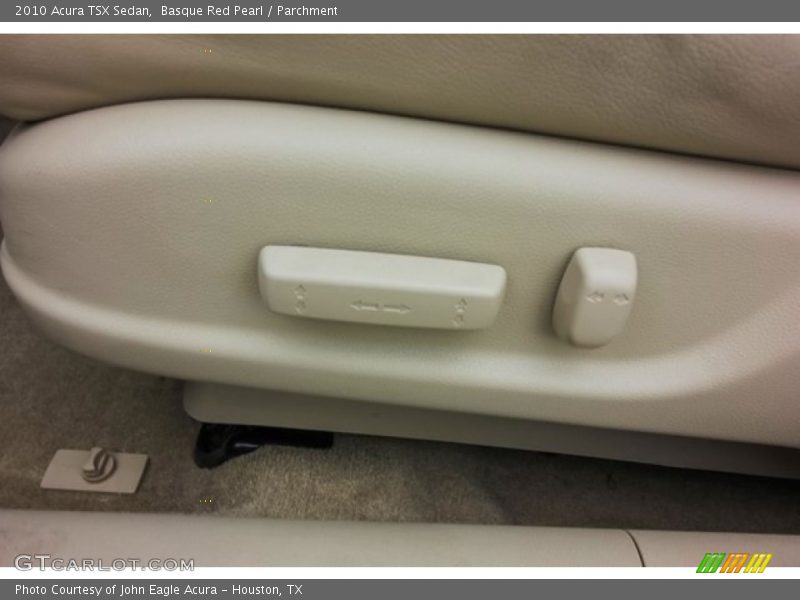 Basque Red Pearl / Parchment 2010 Acura TSX Sedan