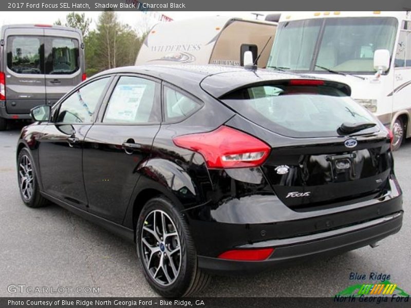 Shadow Black / Charcoal Black 2017 Ford Focus SEL Hatch