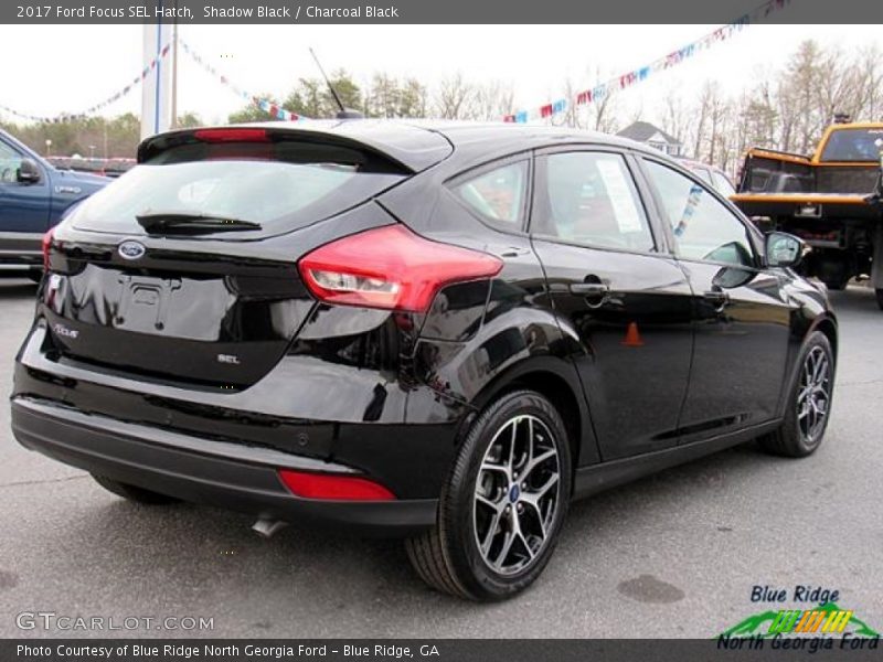 Shadow Black / Charcoal Black 2017 Ford Focus SEL Hatch