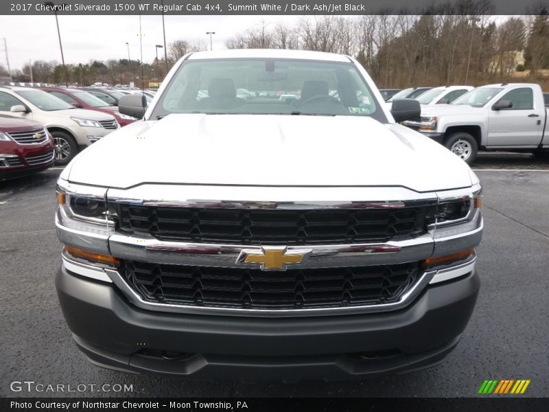 Summit White / Dark Ash/Jet Black 2017 Chevrolet Silverado 1500 WT Regular Cab 4x4