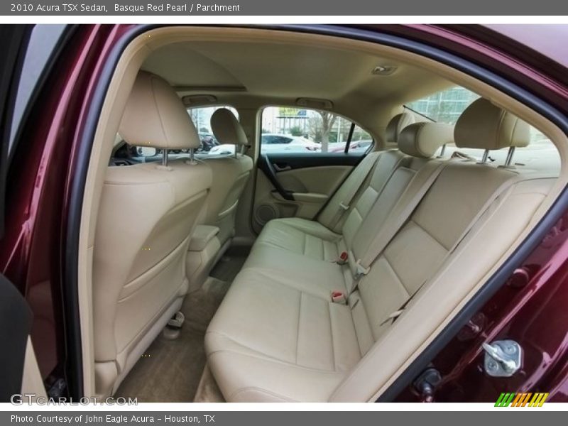 Basque Red Pearl / Parchment 2010 Acura TSX Sedan