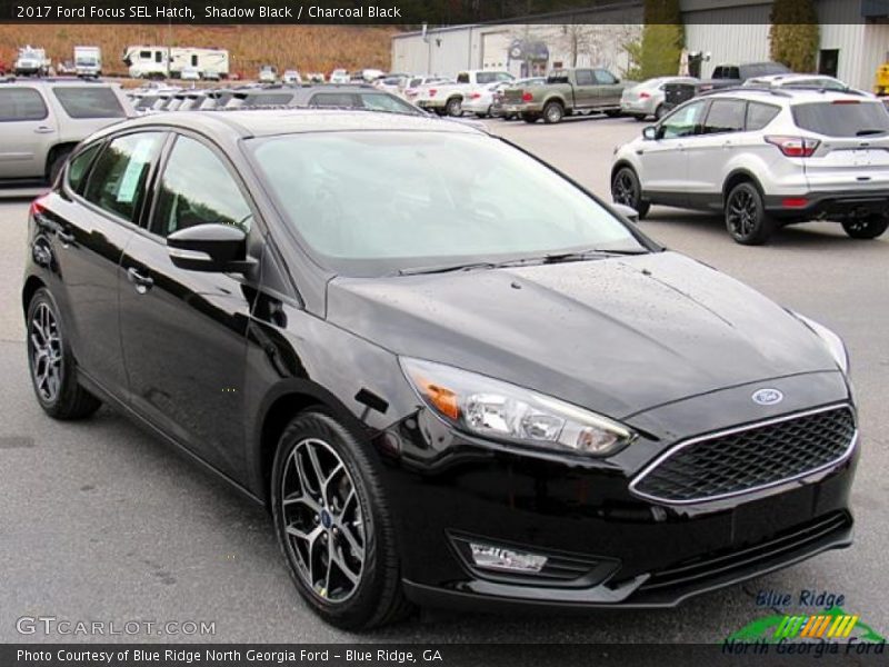 Shadow Black / Charcoal Black 2017 Ford Focus SEL Hatch