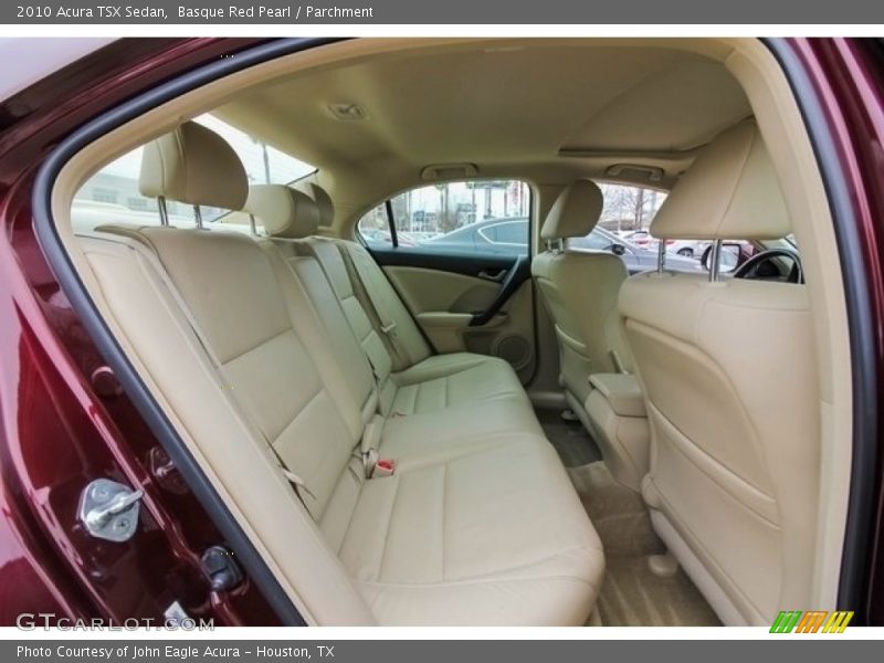 Basque Red Pearl / Parchment 2010 Acura TSX Sedan