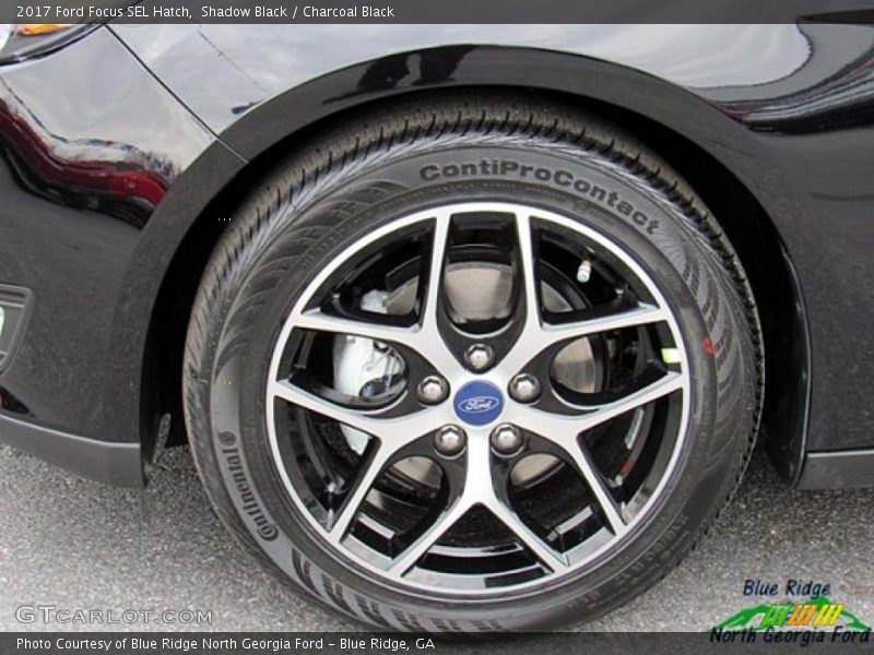 Shadow Black / Charcoal Black 2017 Ford Focus SEL Hatch
