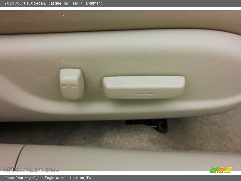 Basque Red Pearl / Parchment 2010 Acura TSX Sedan