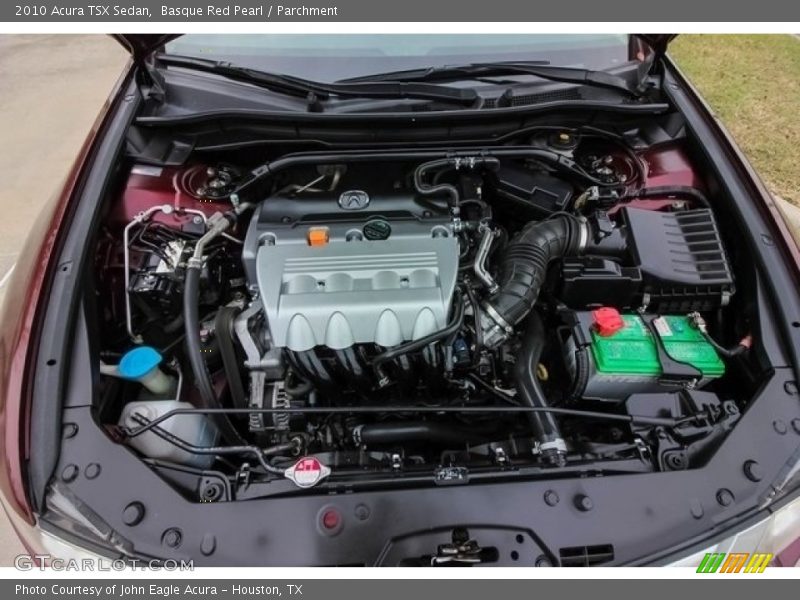 Basque Red Pearl / Parchment 2010 Acura TSX Sedan