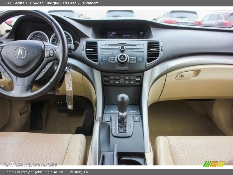 Basque Red Pearl / Parchment 2010 Acura TSX Sedan