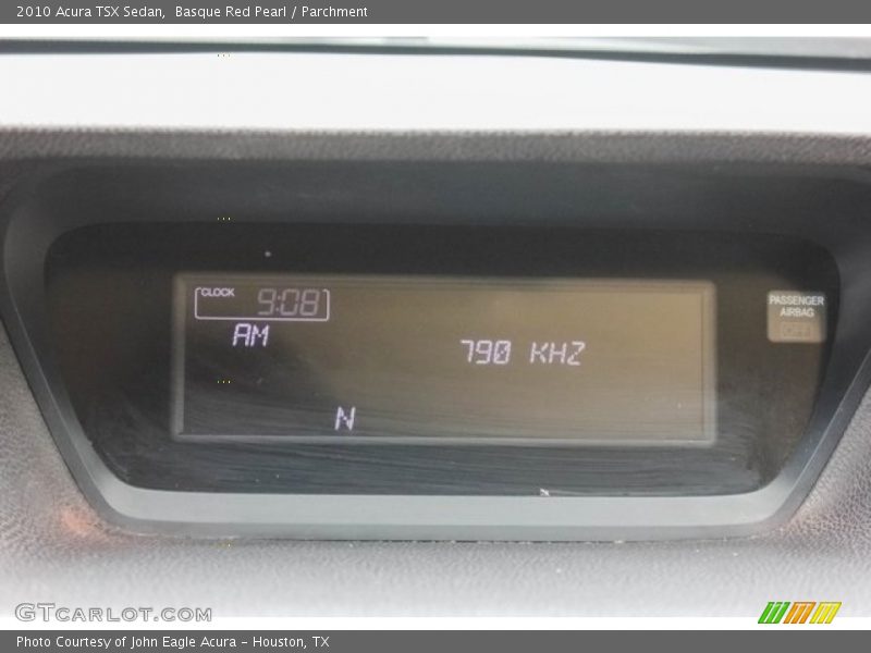 Basque Red Pearl / Parchment 2010 Acura TSX Sedan