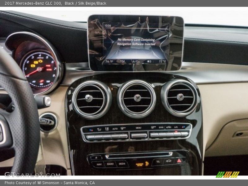 Black / Silk Beige/Black 2017 Mercedes-Benz GLC 300
