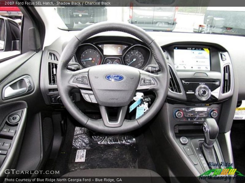 Shadow Black / Charcoal Black 2017 Ford Focus SEL Hatch