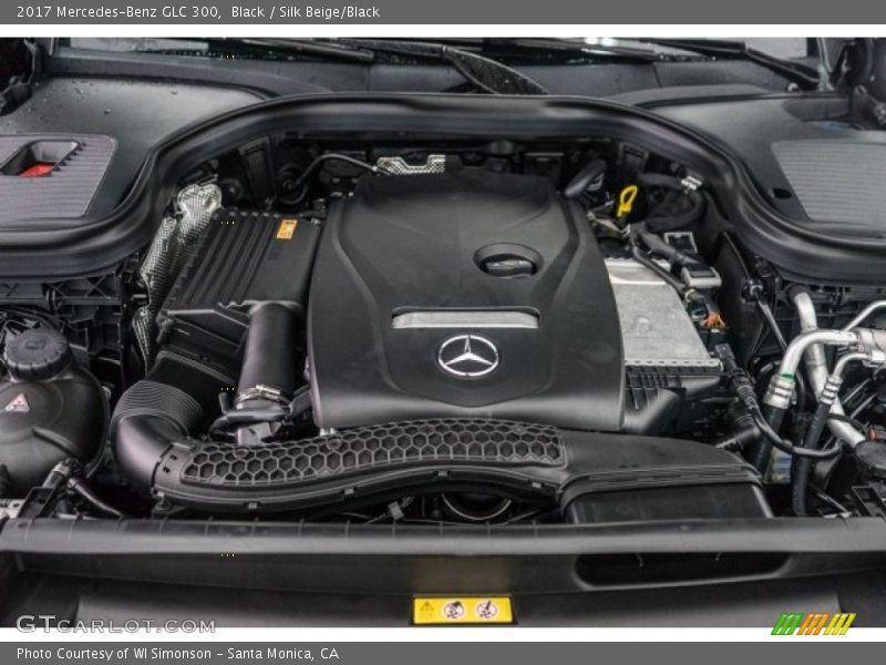 Black / Silk Beige/Black 2017 Mercedes-Benz GLC 300
