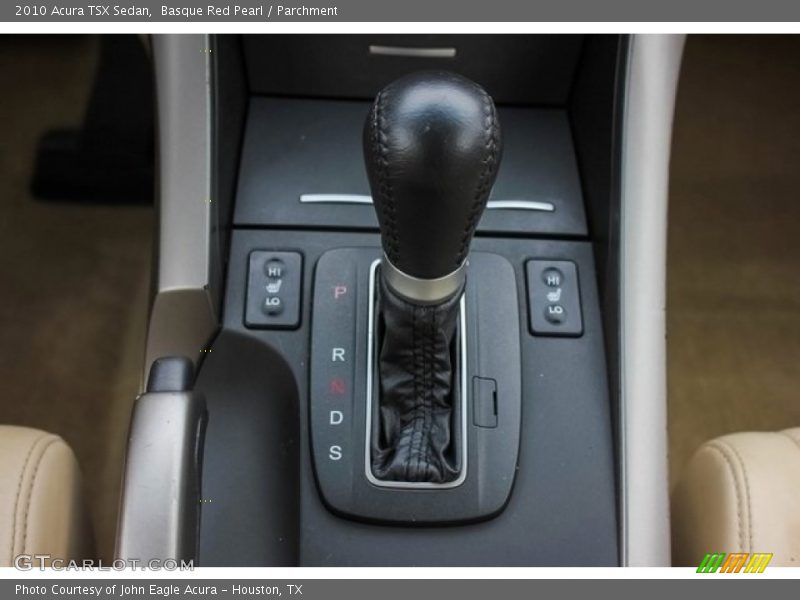 Basque Red Pearl / Parchment 2010 Acura TSX Sedan