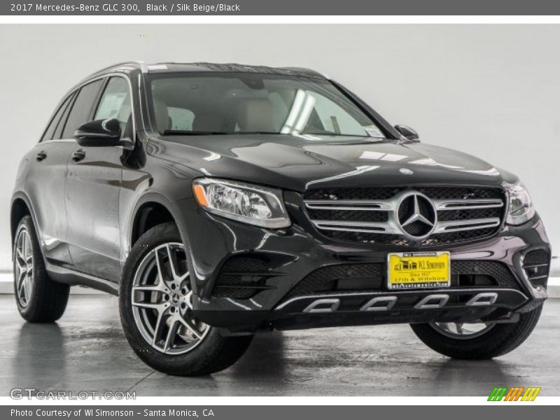 Black / Silk Beige/Black 2017 Mercedes-Benz GLC 300