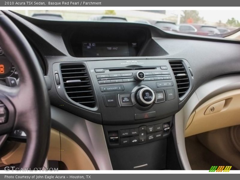 Basque Red Pearl / Parchment 2010 Acura TSX Sedan