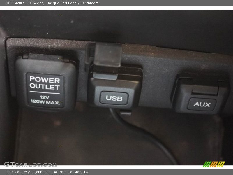 Basque Red Pearl / Parchment 2010 Acura TSX Sedan
