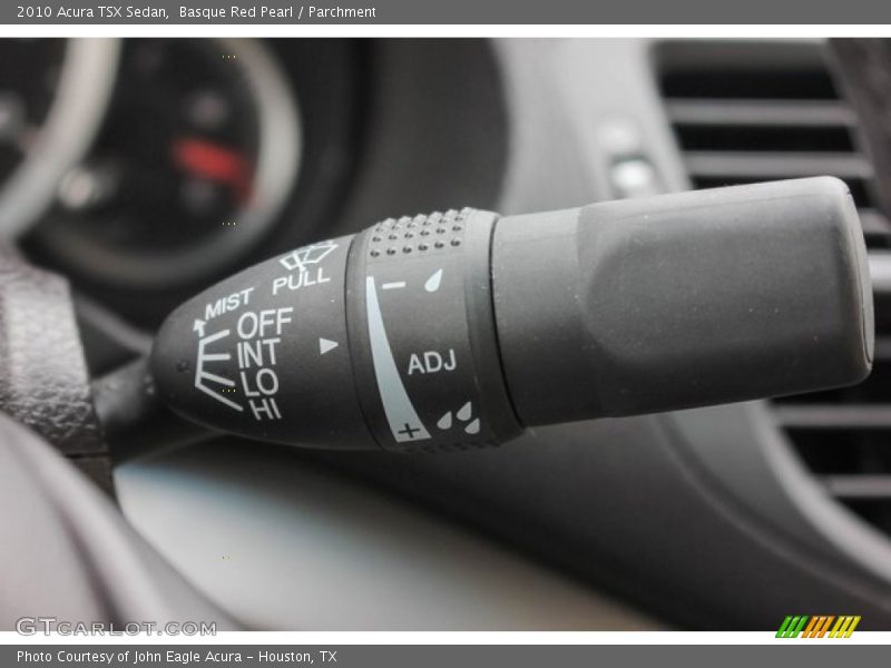 Basque Red Pearl / Parchment 2010 Acura TSX Sedan