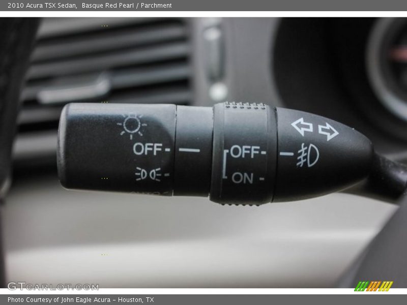 Basque Red Pearl / Parchment 2010 Acura TSX Sedan