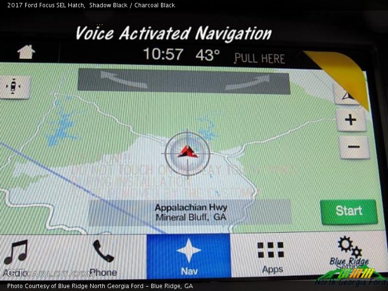 Shadow Black / Charcoal Black 2017 Ford Focus SEL Hatch