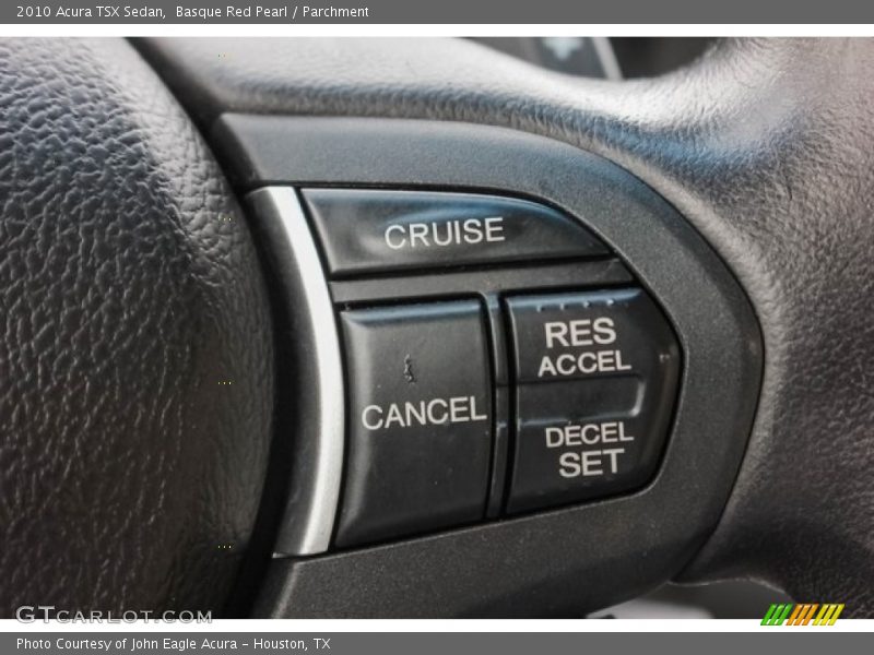 Basque Red Pearl / Parchment 2010 Acura TSX Sedan