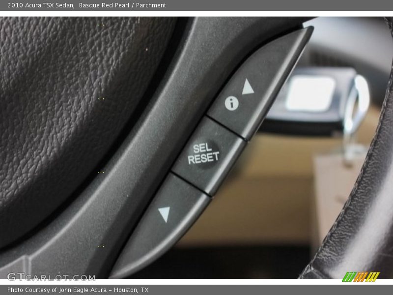 Basque Red Pearl / Parchment 2010 Acura TSX Sedan