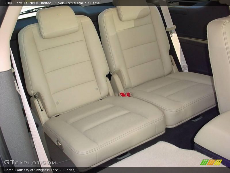 Silver Birch Metallic / Camel 2008 Ford Taurus X Limited