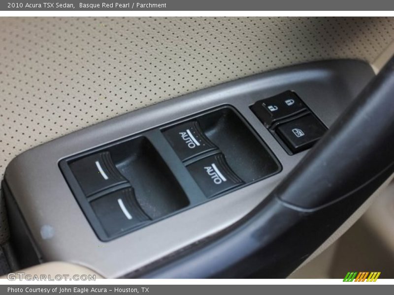Basque Red Pearl / Parchment 2010 Acura TSX Sedan