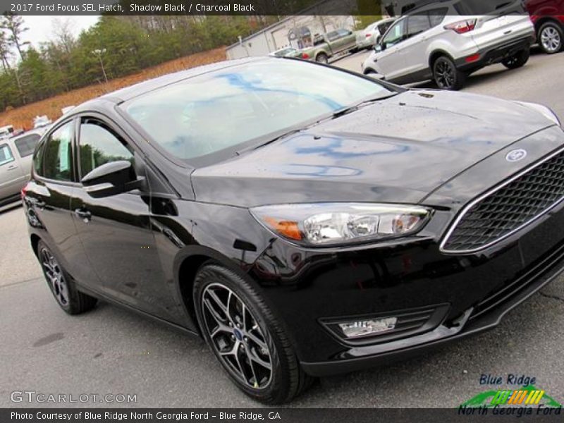 Shadow Black / Charcoal Black 2017 Ford Focus SEL Hatch