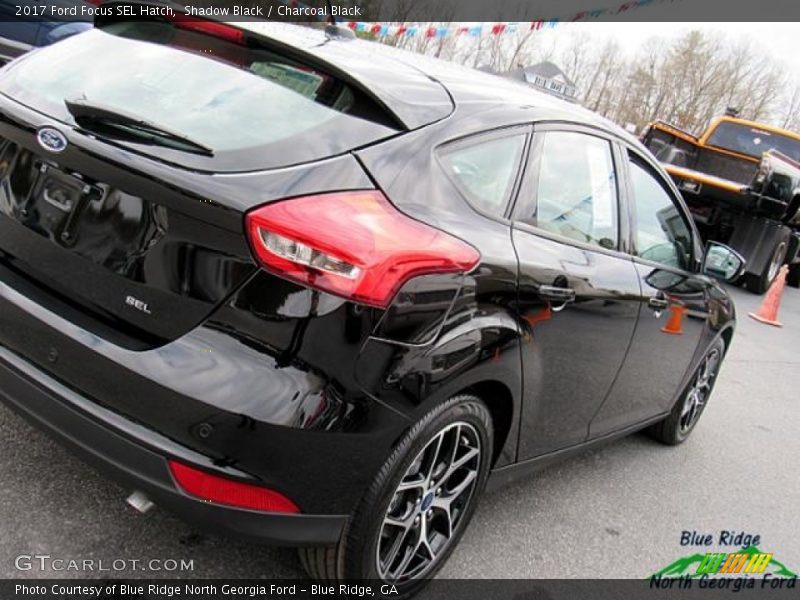 Shadow Black / Charcoal Black 2017 Ford Focus SEL Hatch