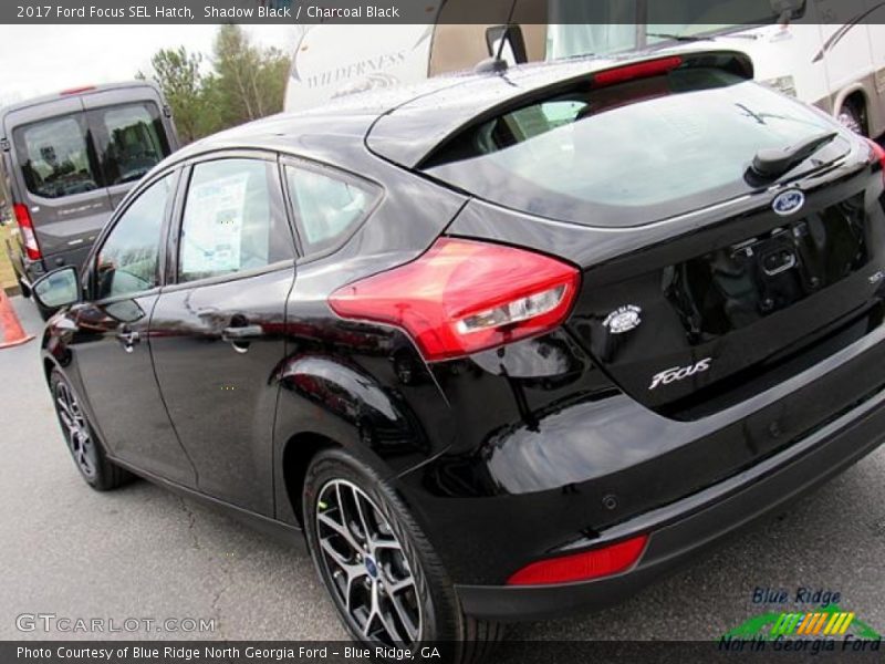 Shadow Black / Charcoal Black 2017 Ford Focus SEL Hatch