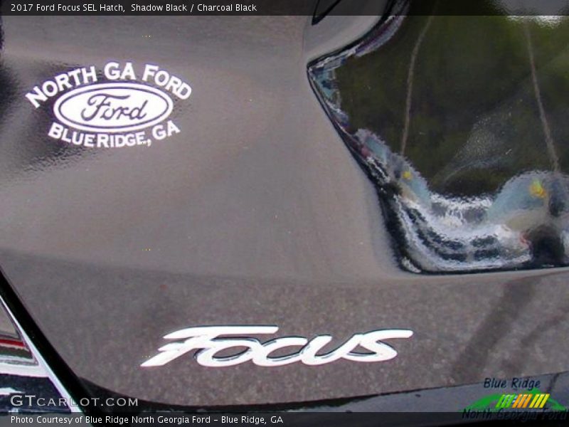 Shadow Black / Charcoal Black 2017 Ford Focus SEL Hatch