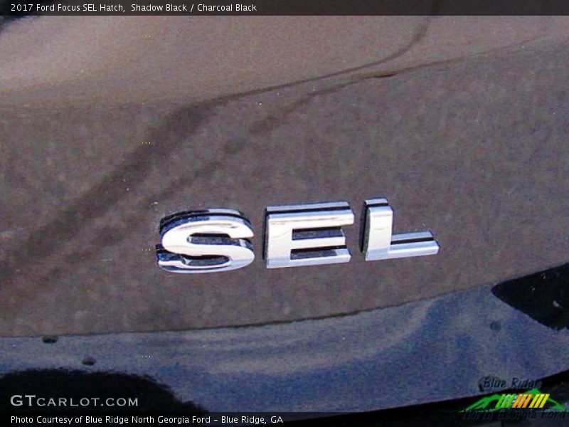 Shadow Black / Charcoal Black 2017 Ford Focus SEL Hatch