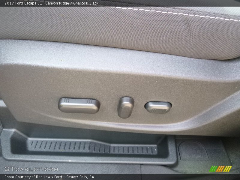 Canyon Ridge / Charcoal Black 2017 Ford Escape SE